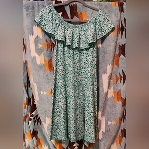 Floral Off-Shoulder Dress